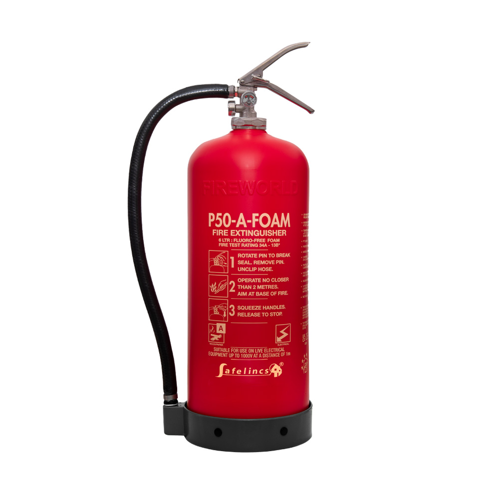 P50 Fluorine Free A Foam Service Free Fire Extinguisher £188 09 Inc Vat